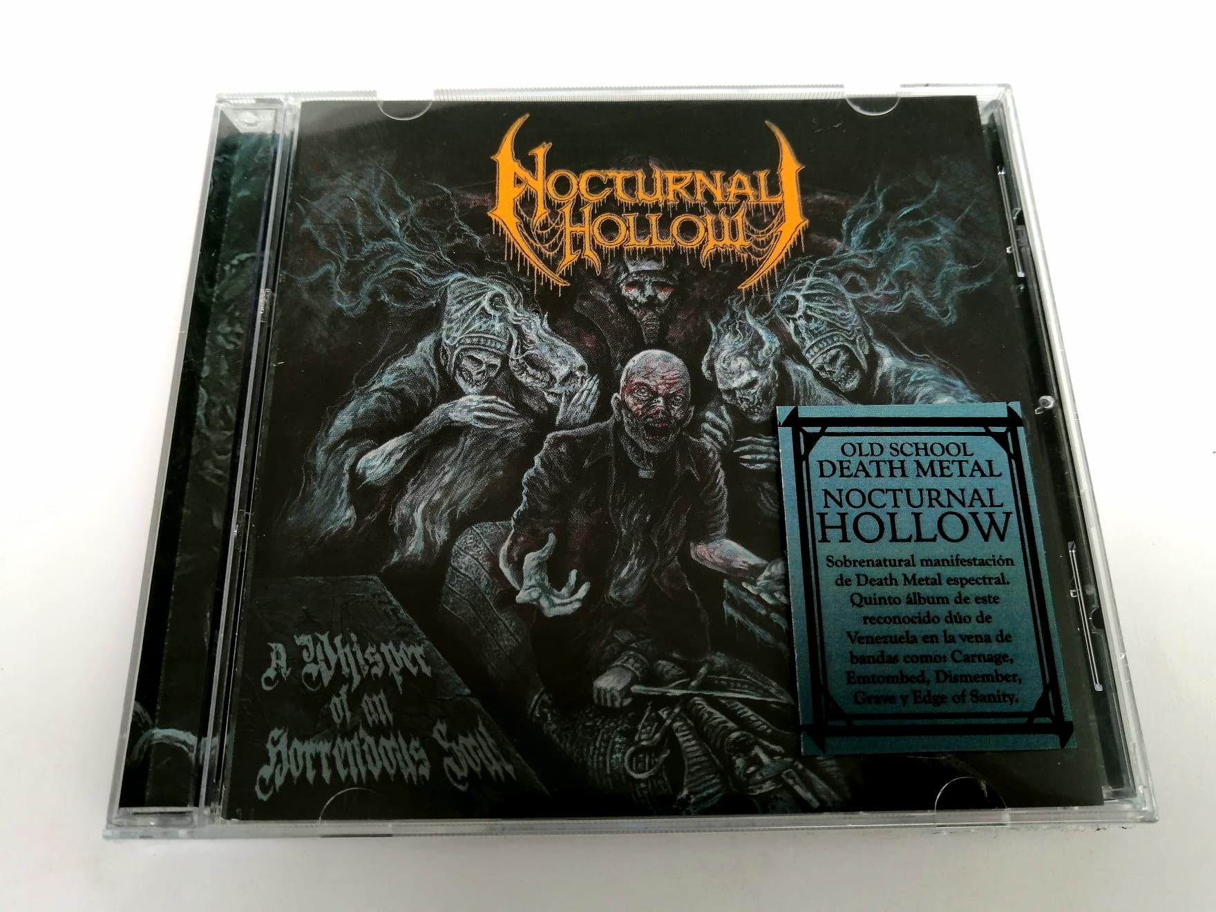 CD NOCTURNAL HOLLOW A Whisper  Of An Horrendous Soul
