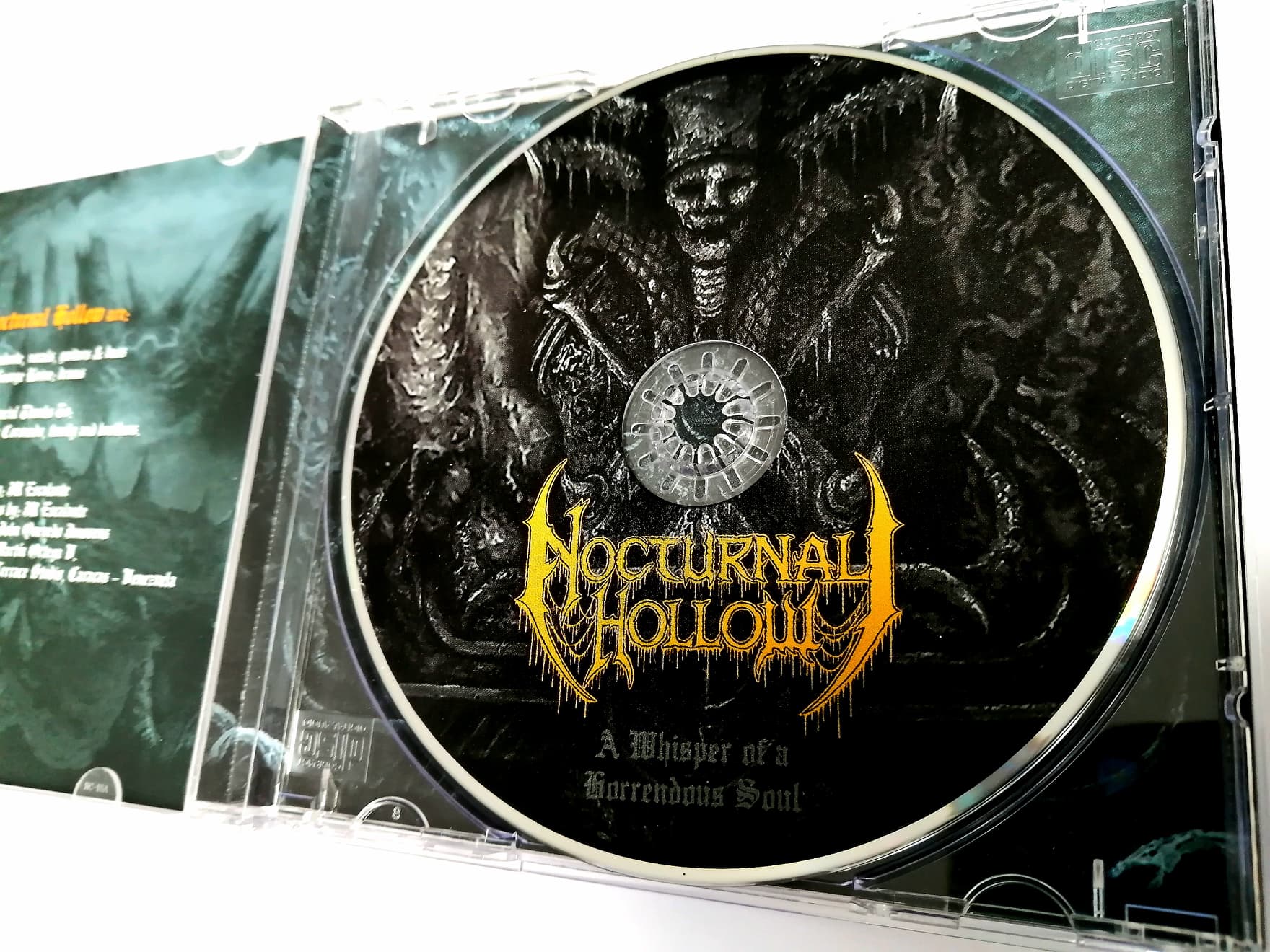 CD NOCTURNAL HOLLOW A Whisper  Of An Horrendous Soul