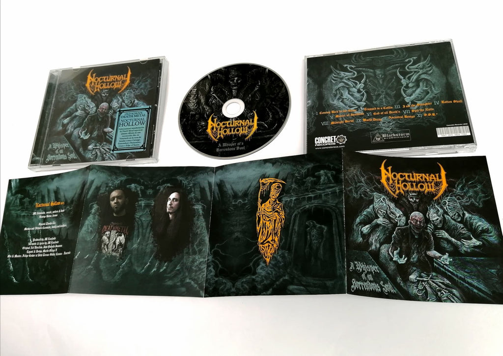 CD NOCTURNAL HOLLOW A Whisper  Of An Horrendous Soul