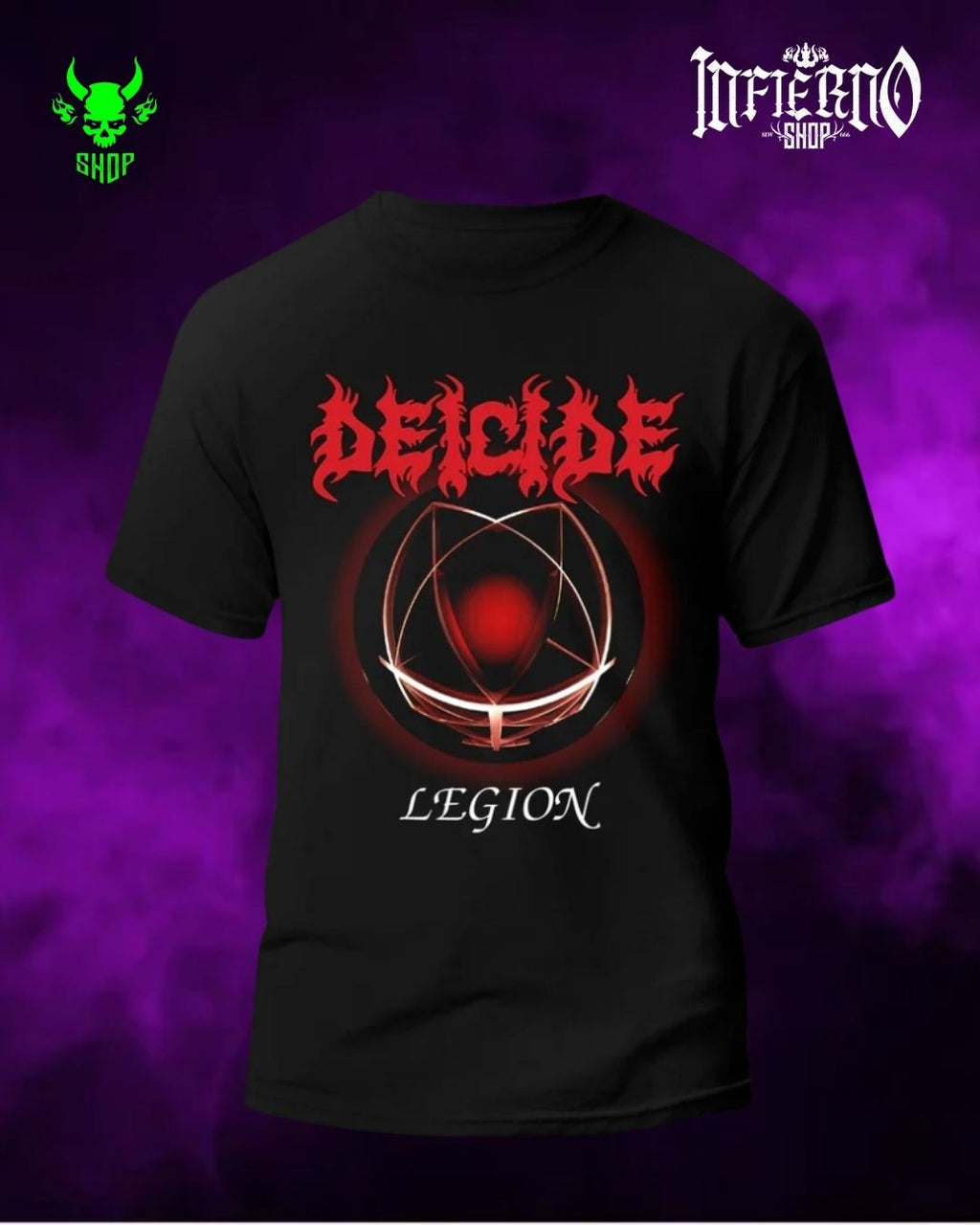 Playera Manga Corta Deicide - Legion Talla XL