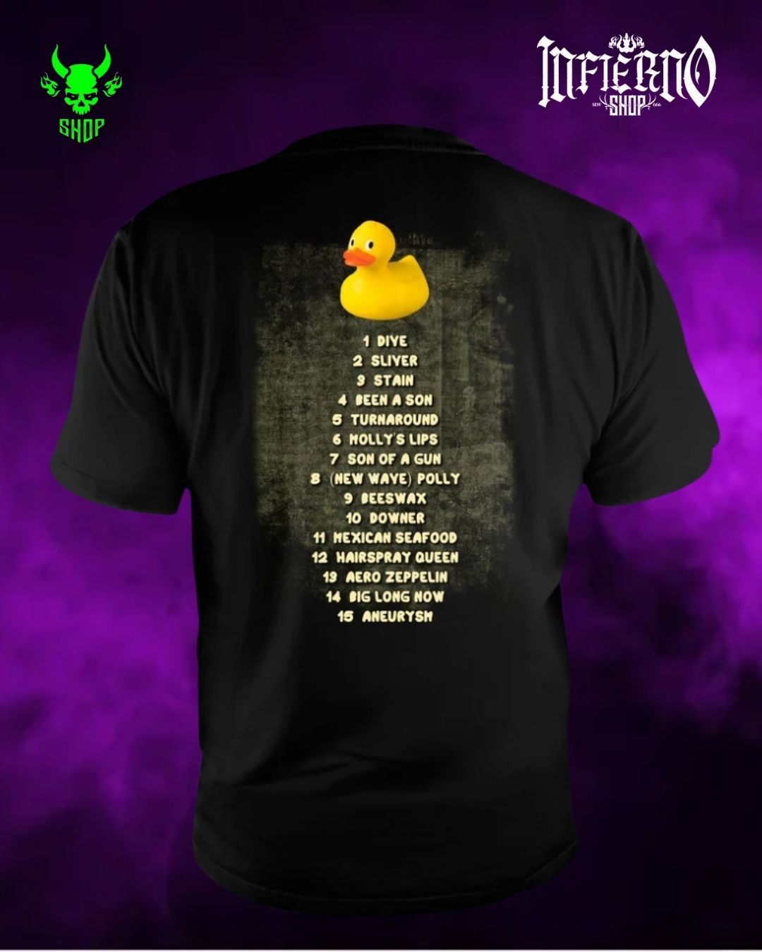 Playera Manga Corta Nirvana - Incesticide Talla L