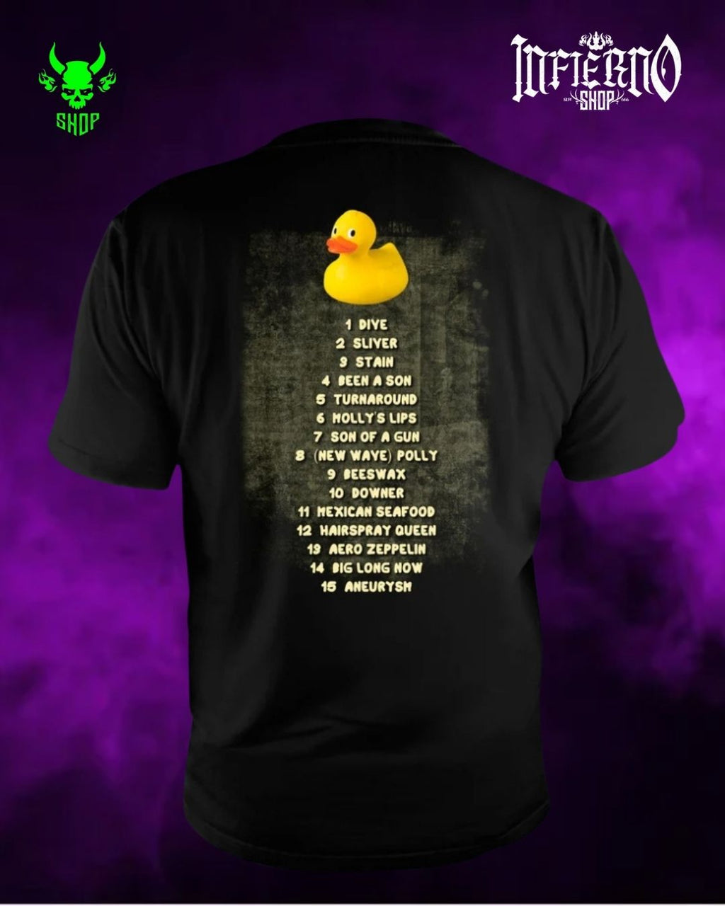 Playera Manga Corta Nirvana - Incesticide Talla XXL