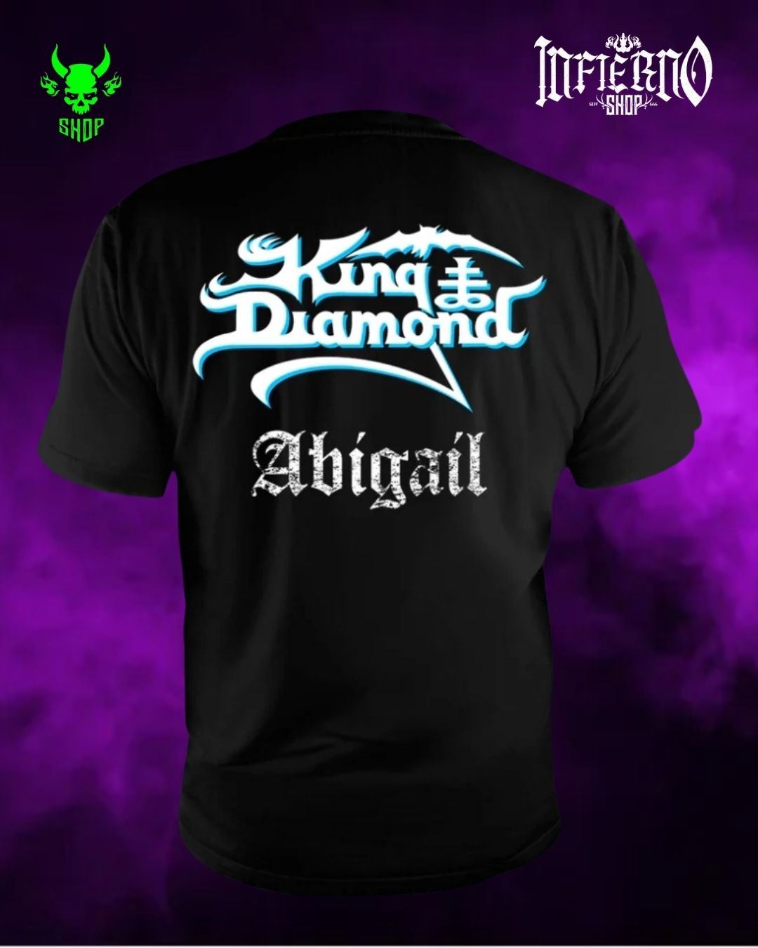 Playera Manga Corta King Diamond - Abigail Talla S