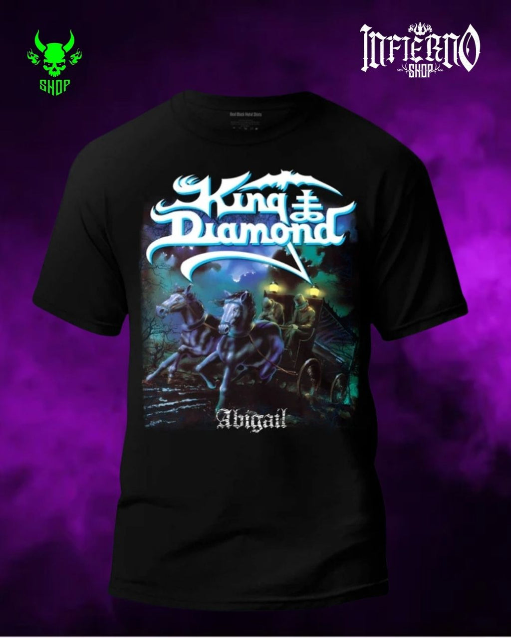 Playera Manga Corta King Diamond - Abigail Talla S