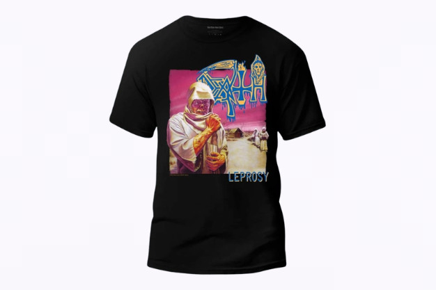 Playera Manga Corta DEATH Leprosy Talla L