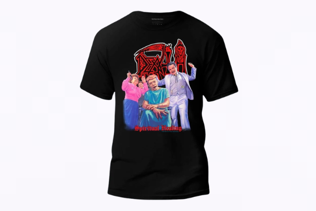 Playera Manga Corta DEATH Spiritual Healing Talla L
