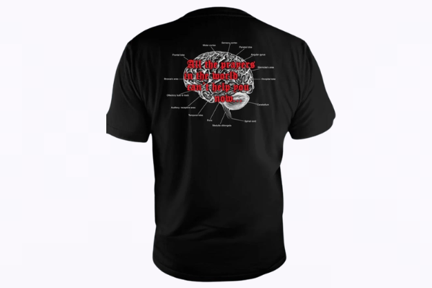 Playera Manga Corta DEATH Spiritual Healing Talla L