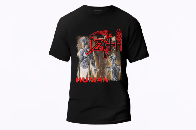 Playera Manga Corta DEATH Human Talla XL