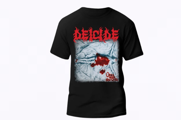 Playera Manga Corta DEICIDE Once Upon the Cross M