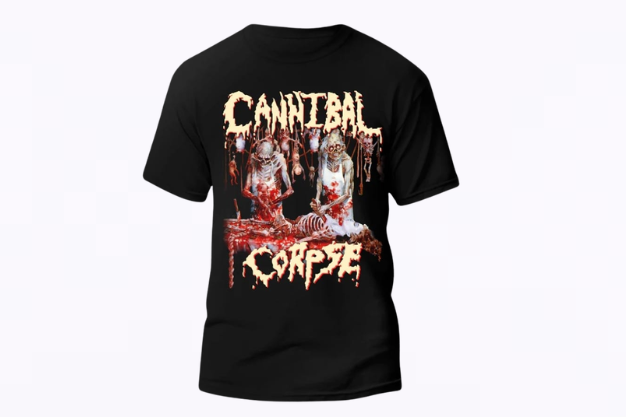 Playera Manga Corta CANNIBAL CORPSE Butchered At Birth Talla M