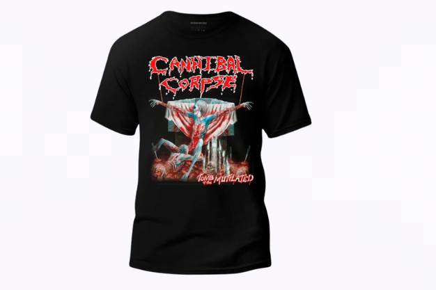 Playera Manga Corta CANNIBAL CORPSE Tomb Of The Mutilated Talla M