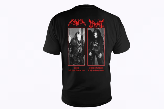 Playera Manga Corta MORBID-MAYHEM  A Tribute To The Black Emperors  Talla L