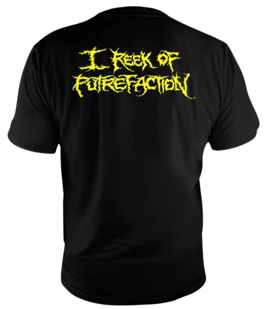 Playera Manga CARCASS Reek Of Putrefaction Talla M