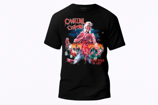 Playera Manga Corta CANNIBAL CORPSE Eaten Back To Life Talla M