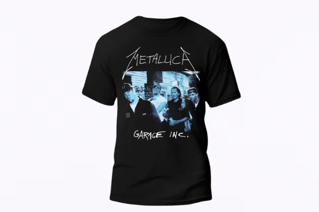 Playera Manga Corta METALLICA Garage Inc. Talla M