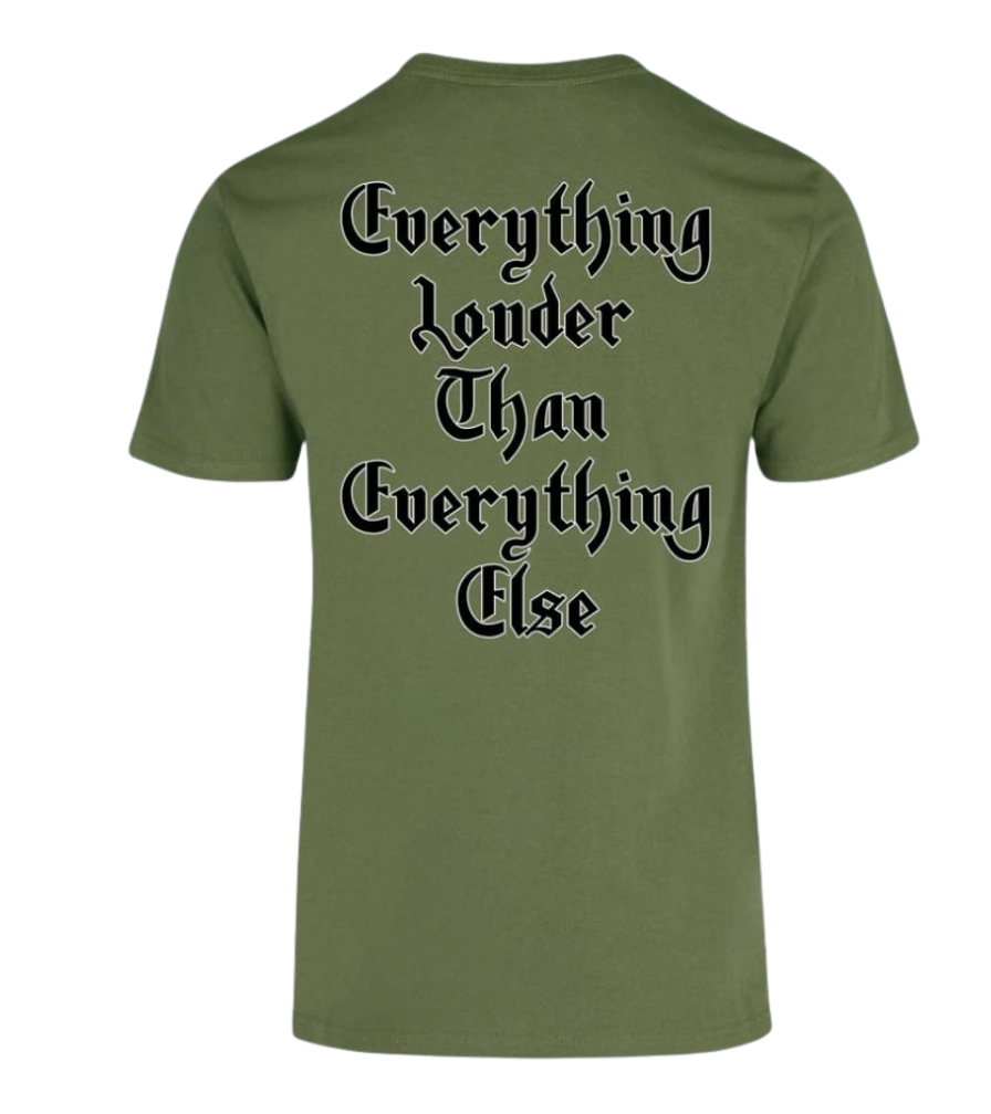 Playera Manga Corta MOTORHEAD Everything Louder Than Everything Else Talla XL