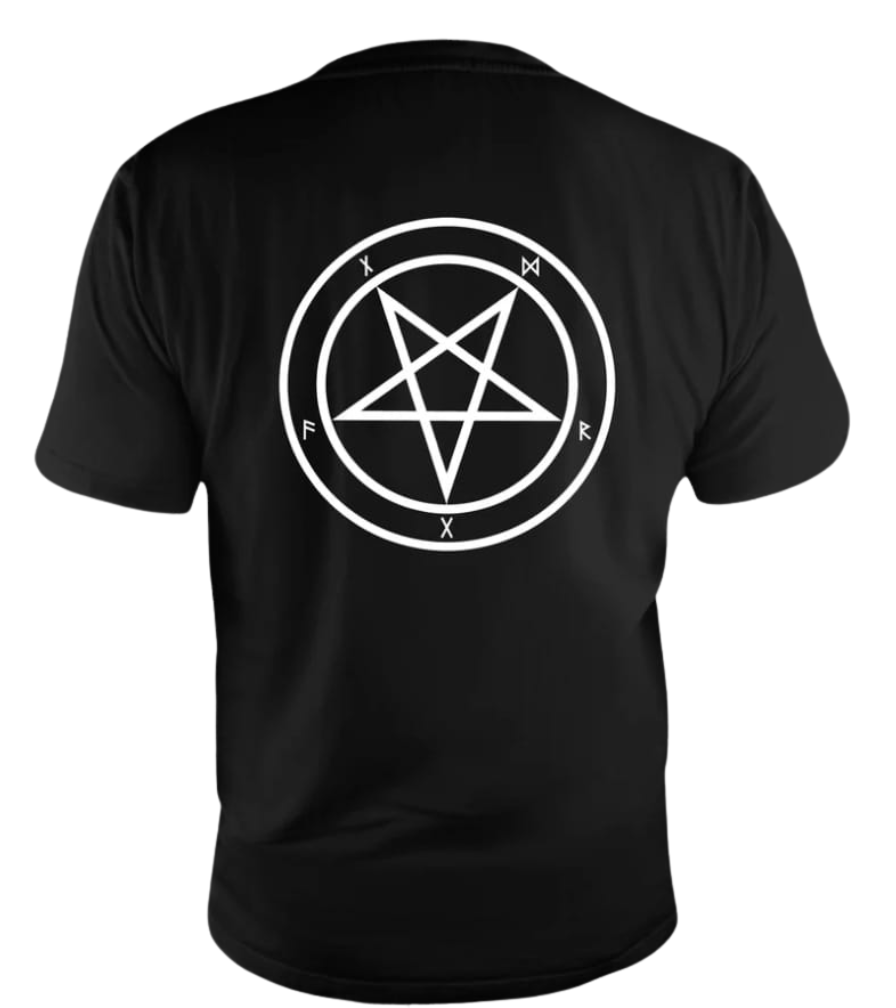 Playera Manga Corta SATANIC WARMASTER Strength And Honour TALLA XXL