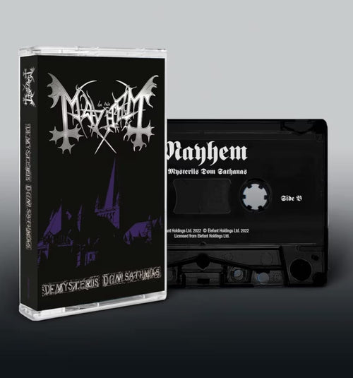 Cassette MAYHEM De Mysteries Dom Sathanas