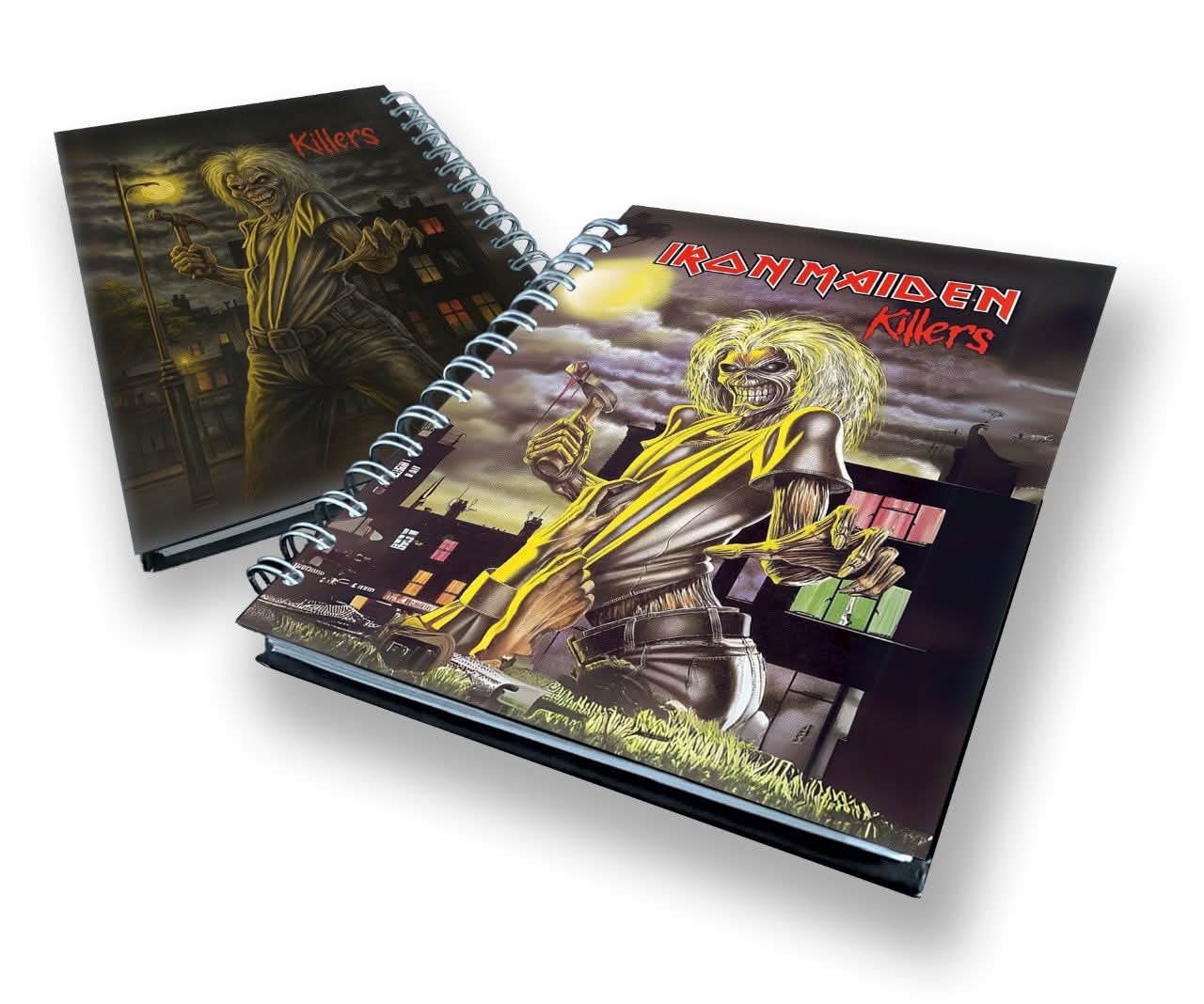 Libreta 100 Hojas En Blanco IRON MAIDEN