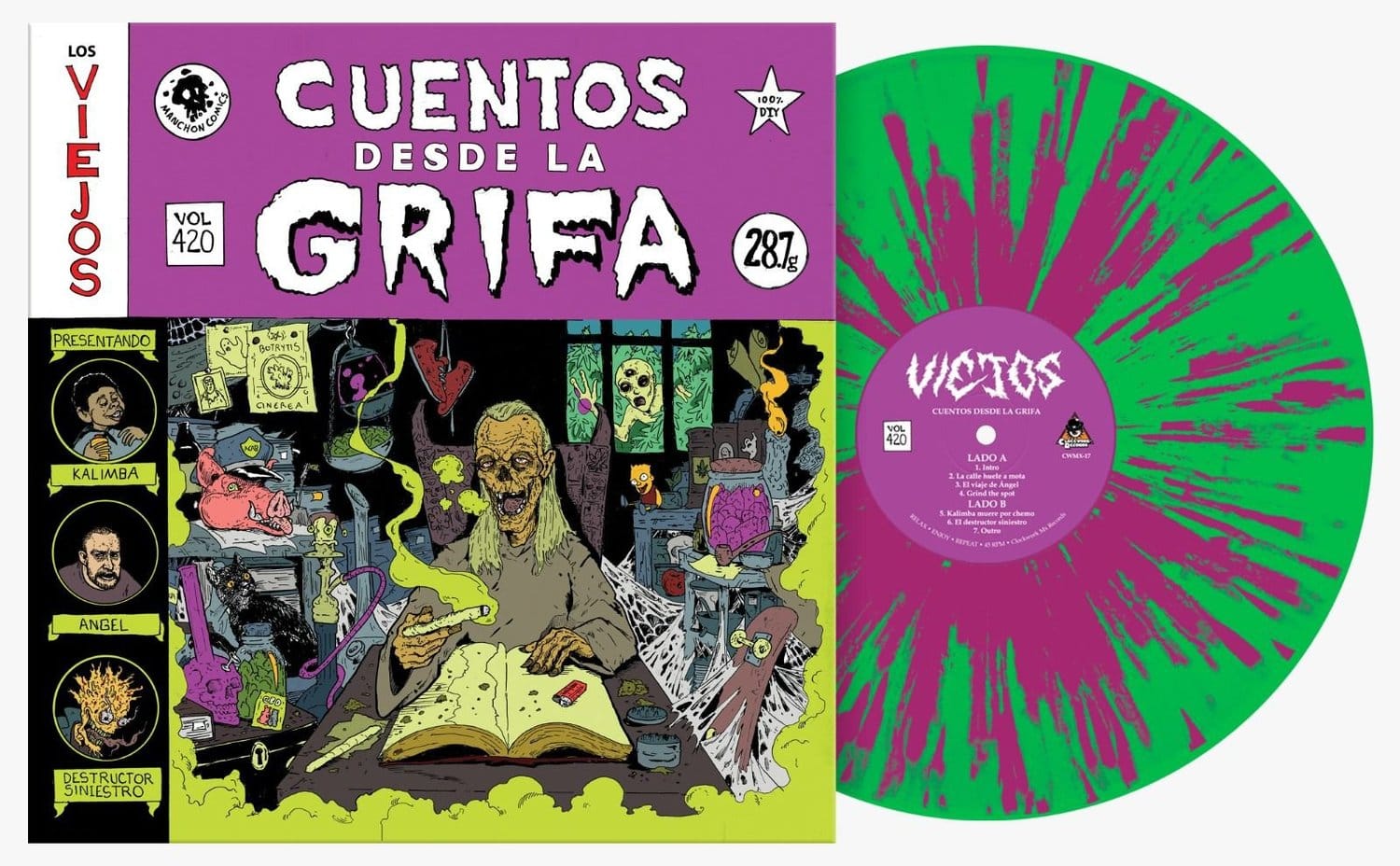 Vinyl LOS VIEJOS Cuentos De La Grifa