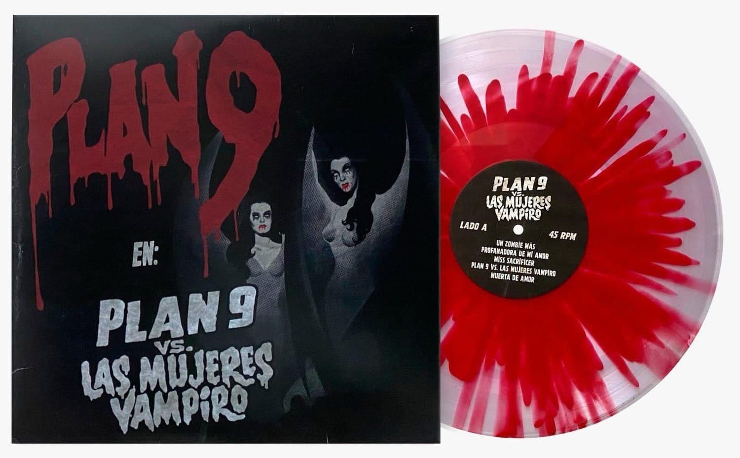 Vinyl PLAN 9 Plan 9 vs Las Mujeres Vampiro