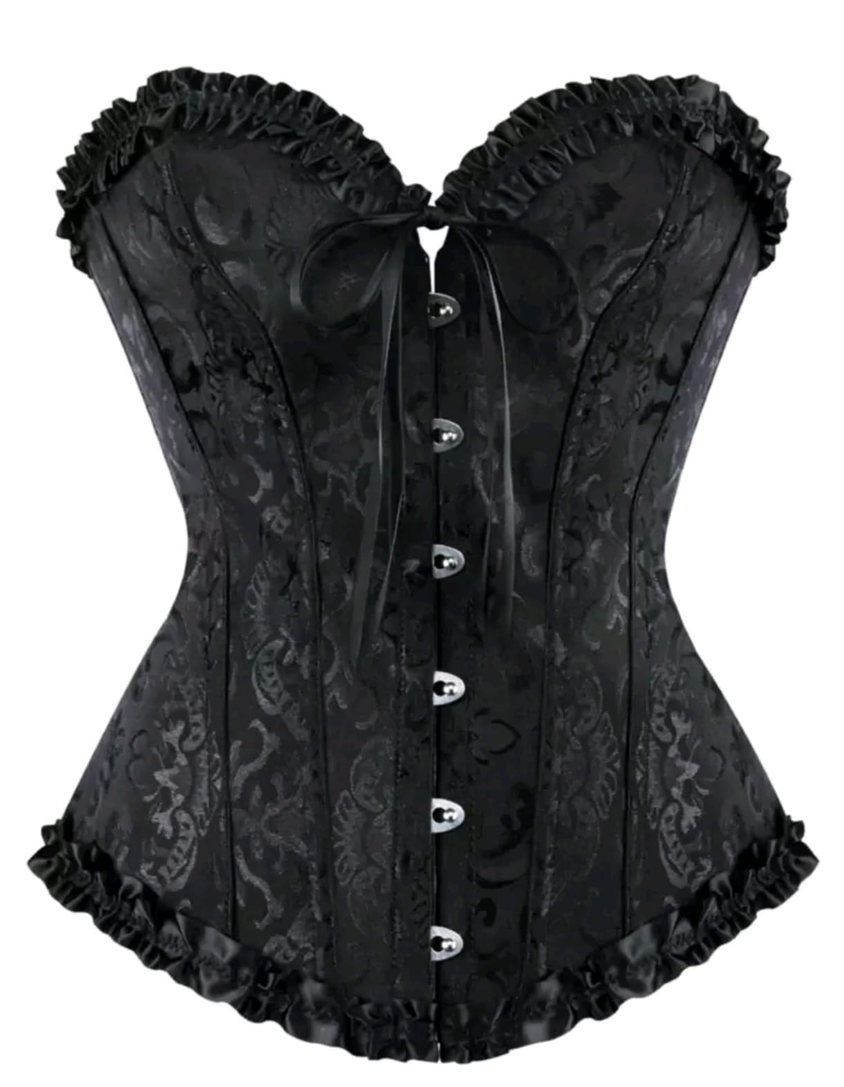Corsè Negro Talla Mediana