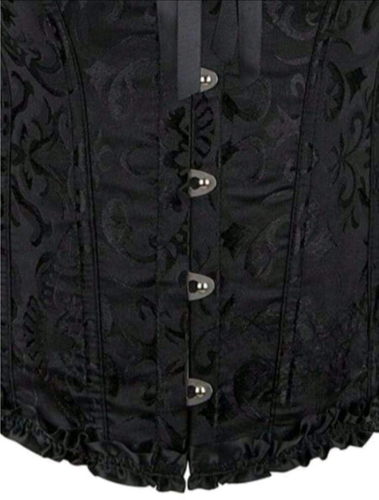 Corsè Negro Talla Grande