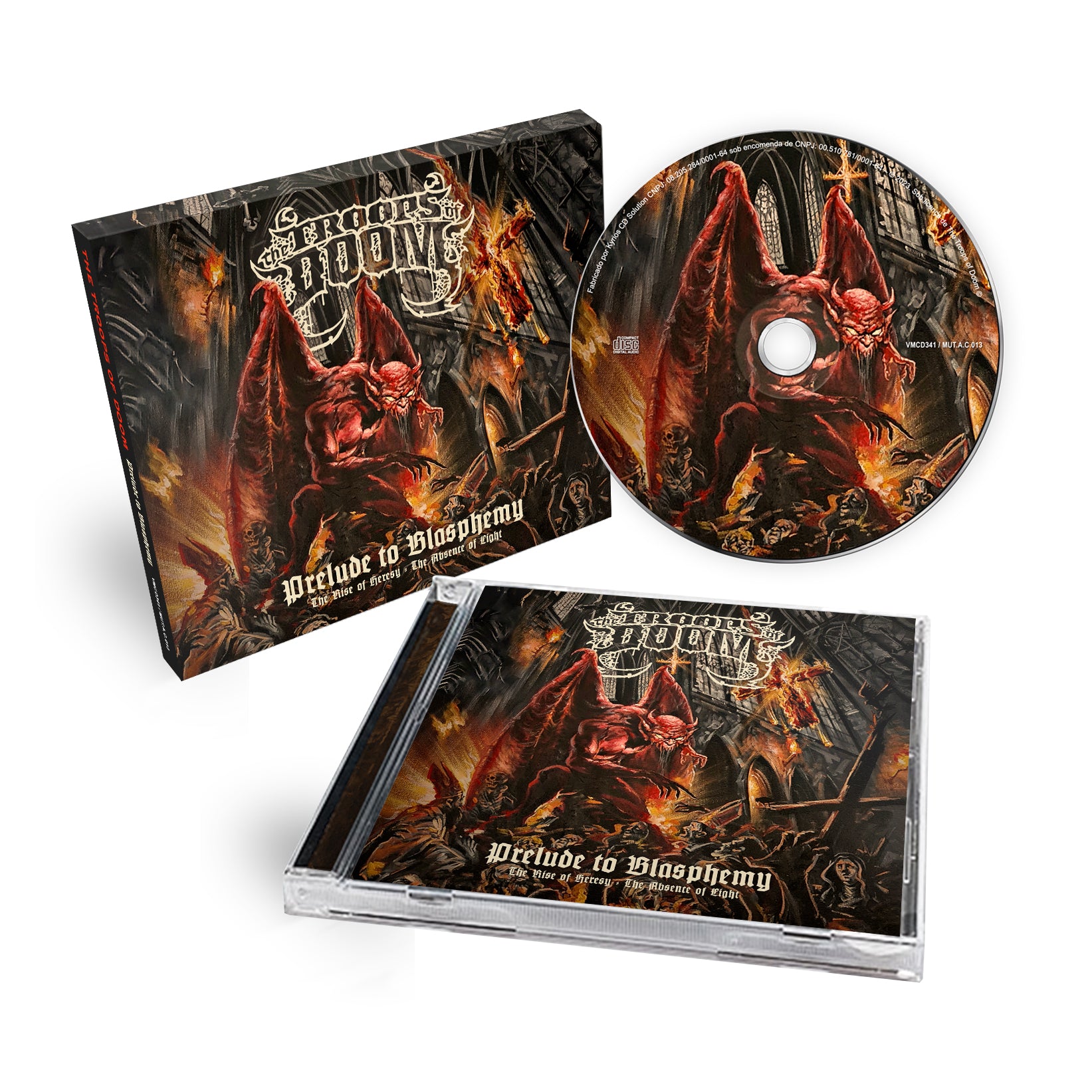 CD TROOPS OF DOOM Prelude To Blasphemy